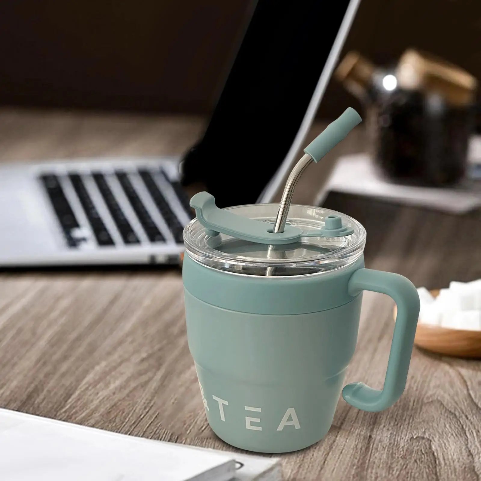 Insulated Sippy Cup Coffee Tumbler for Cold Hot Drinks Water Iced Tea Coffee