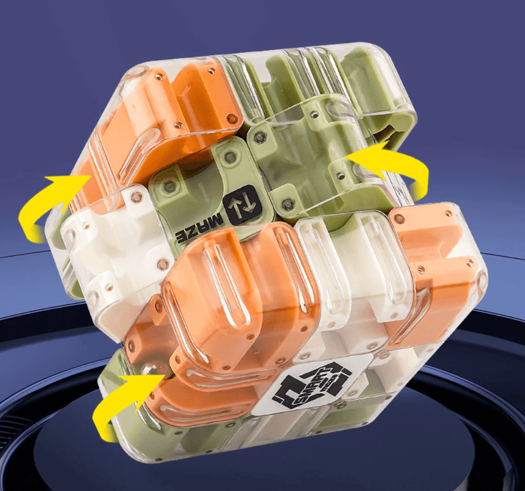 Large Labyrinth 3D Puzzle Maze Cube - Engaging Brain Teaser Toy - Buy 1