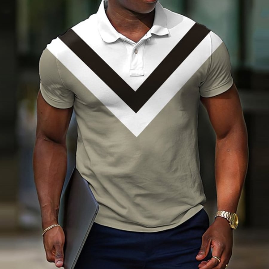 Men's Business Casual T-Shirt