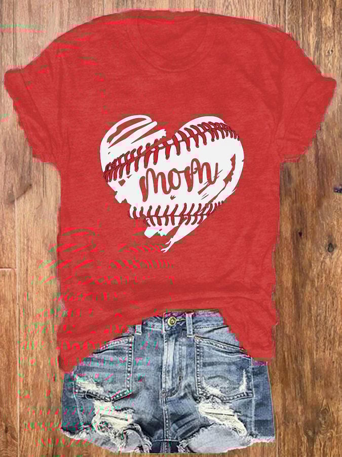 Women's Baseball Mom shirt